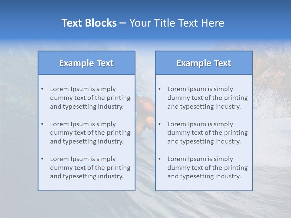 Humor Group Figure PowerPoint Template
