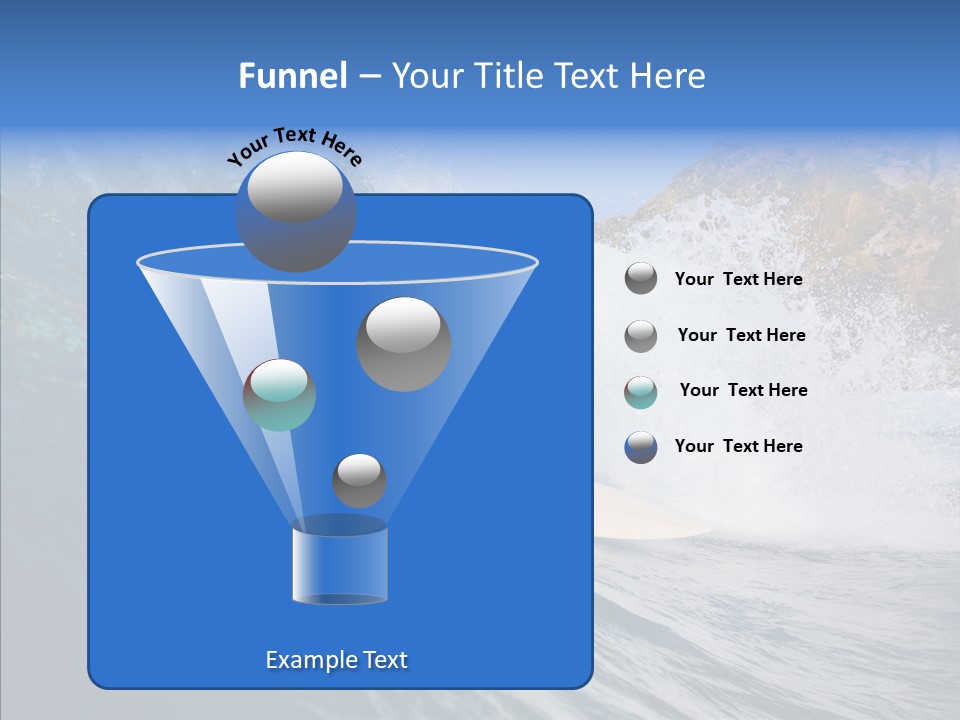 Humor Group Figure PowerPoint Template