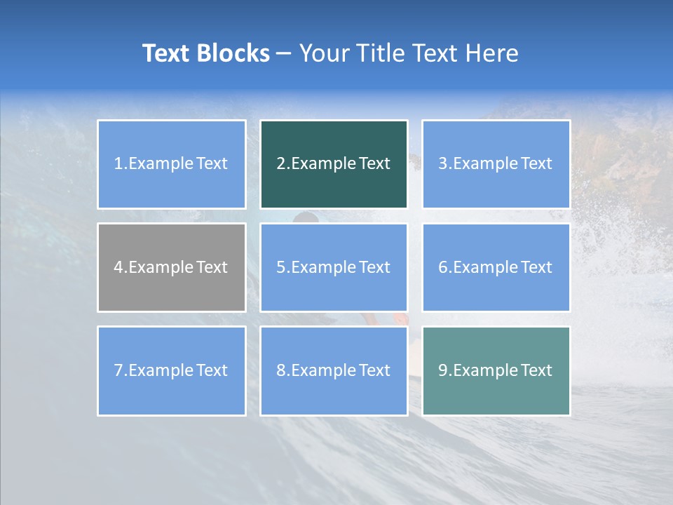 Humor Group Figure PowerPoint Template