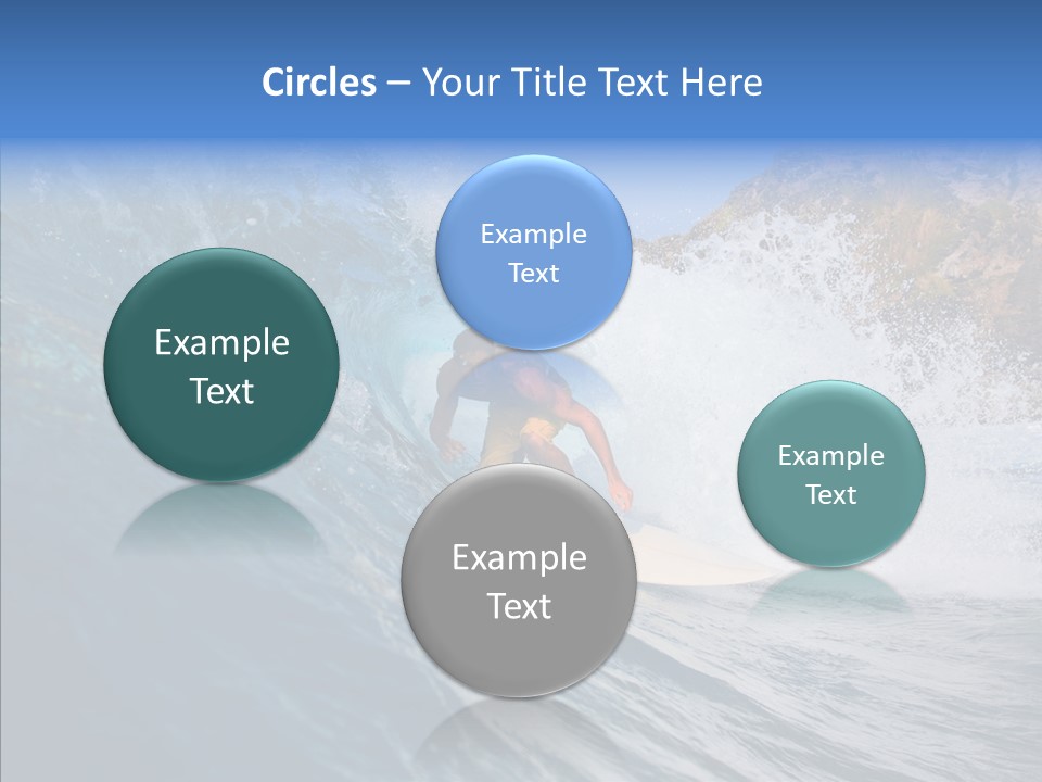 Humor Group Figure PowerPoint Template