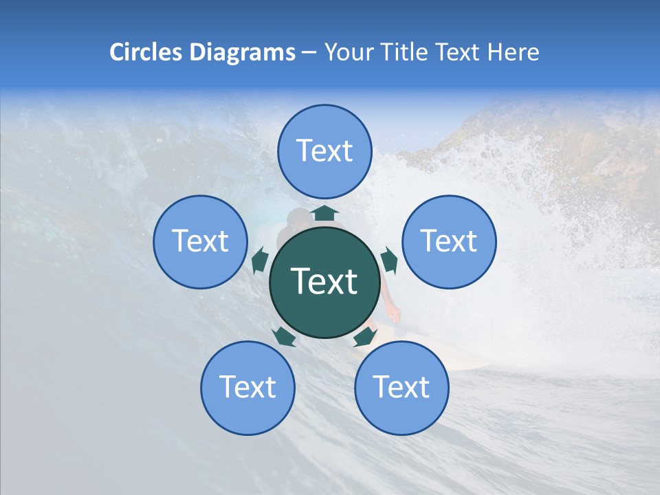 Humor Group Figure PowerPoint Template