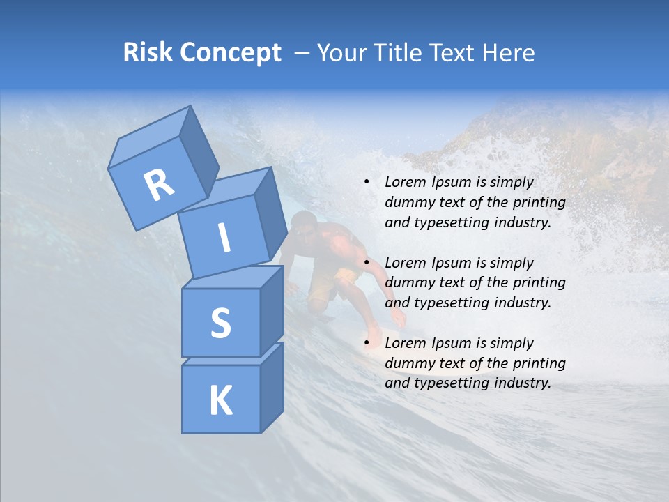 Humor Group Figure PowerPoint Template