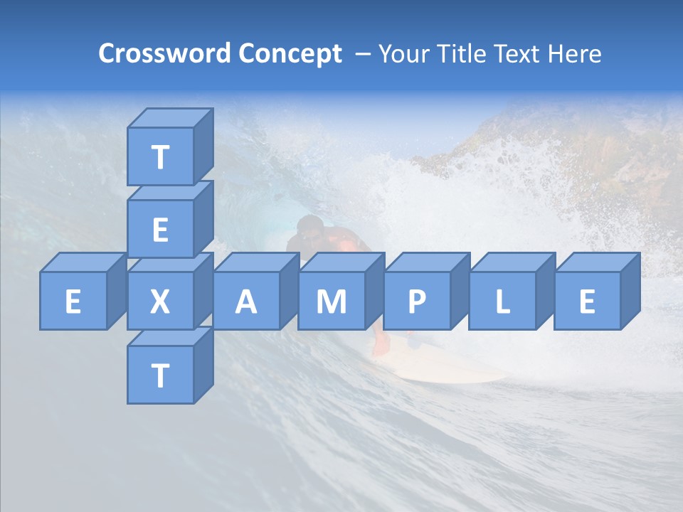 Humor Group Figure PowerPoint Template