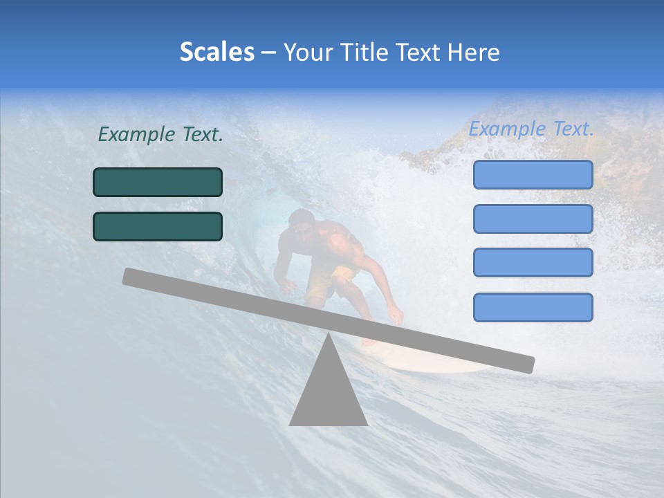 Humor Group Figure PowerPoint Template
