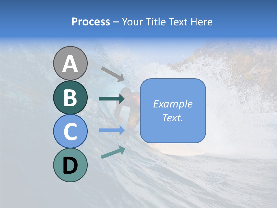 Humor Group Figure PowerPoint Template