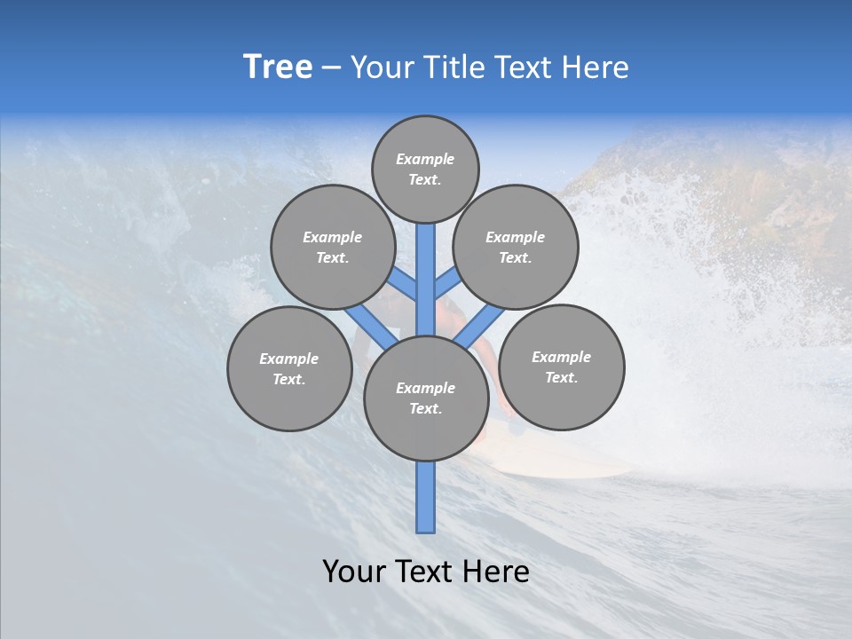 Humor Group Figure PowerPoint Template