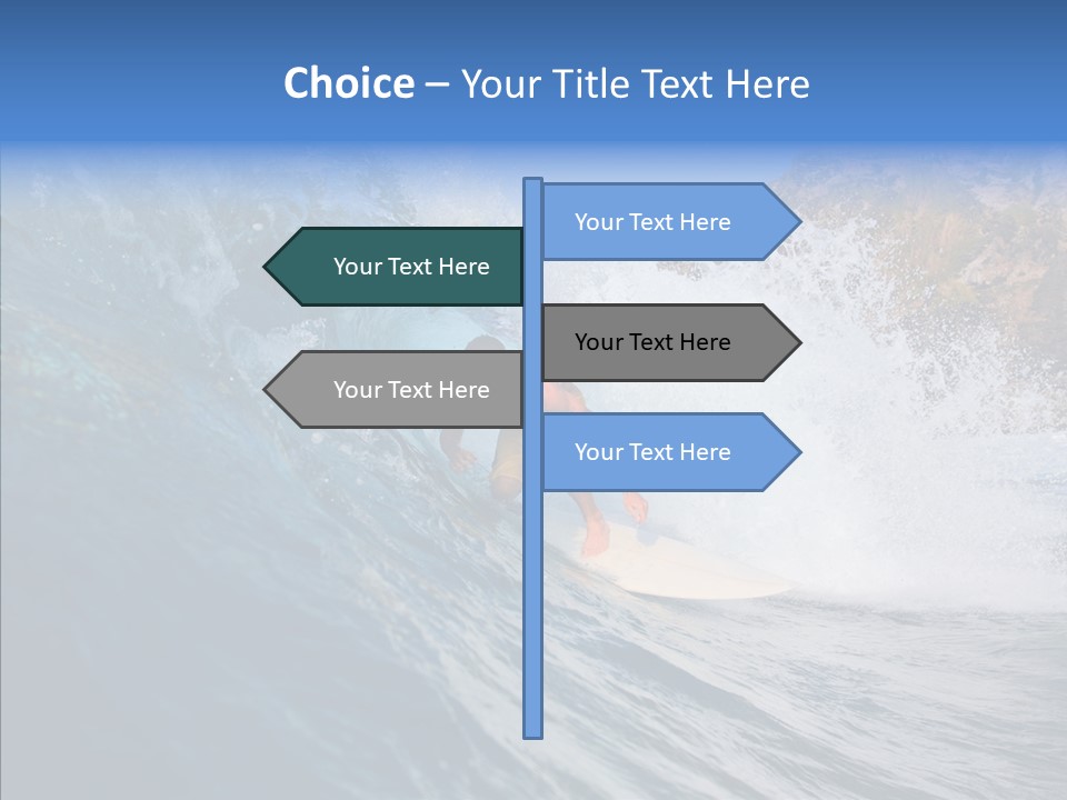 Humor Group Figure PowerPoint Template