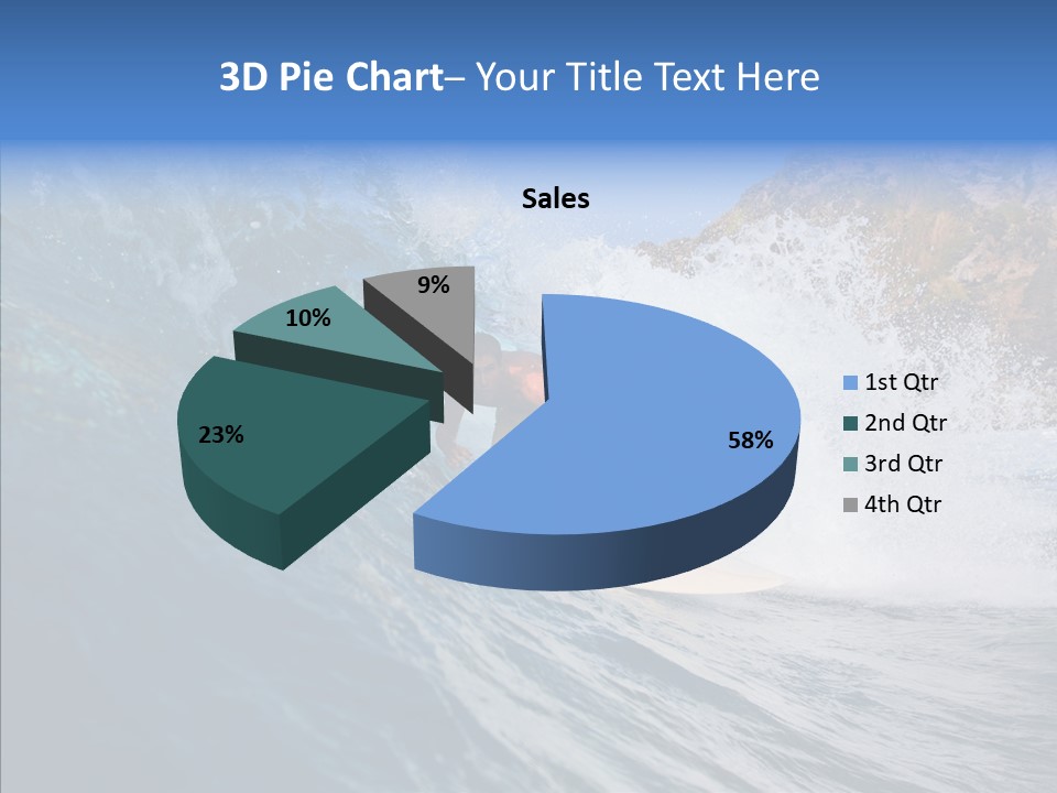 Humor Group Figure PowerPoint Template