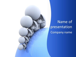 World Person Control PowerPoint Template