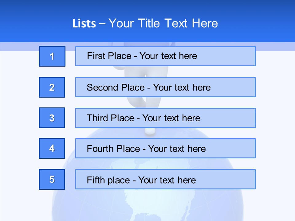 Business Success Peace PowerPoint Template
