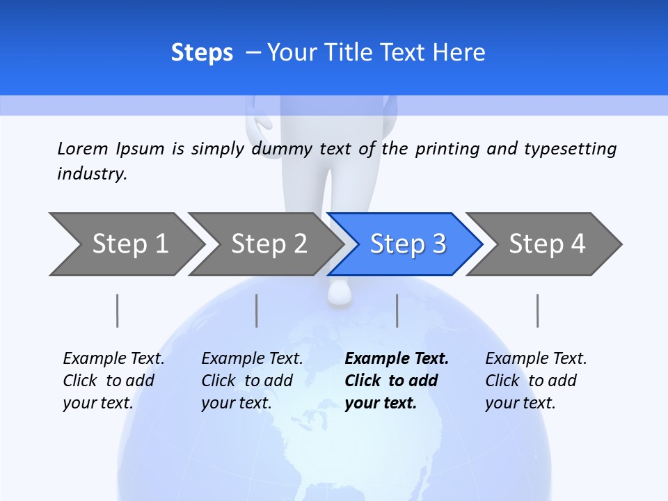 Business Success Peace PowerPoint Template