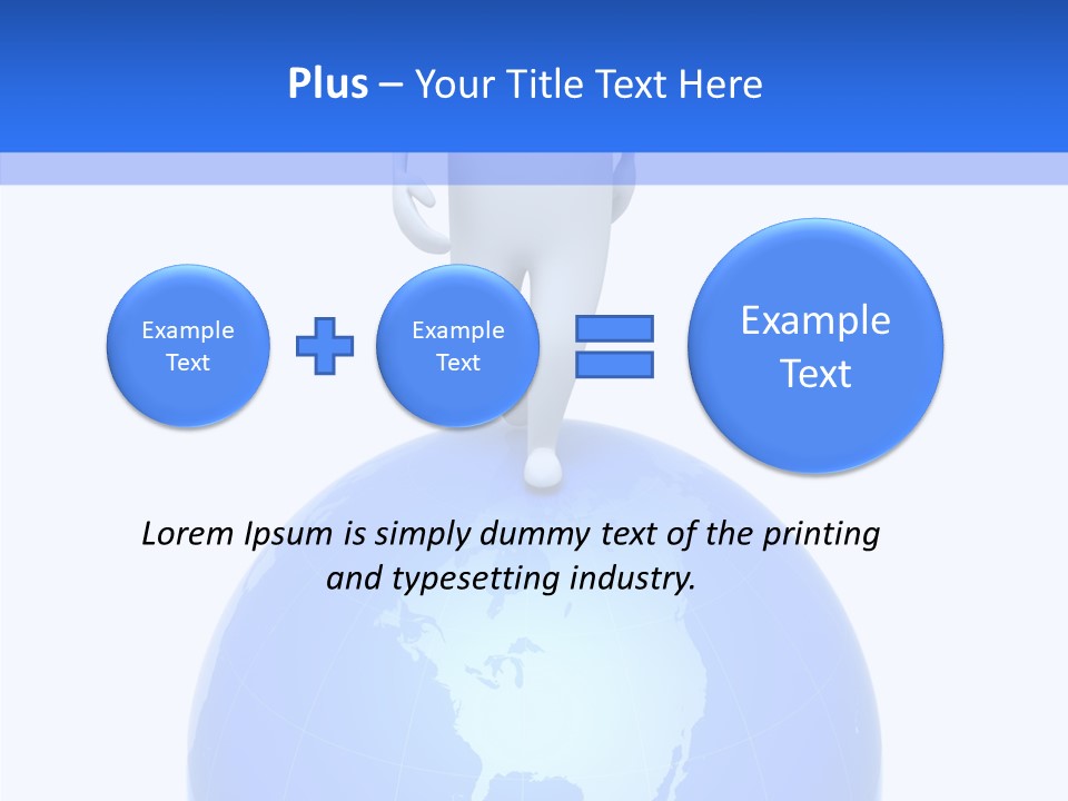 Business Success Peace PowerPoint Template