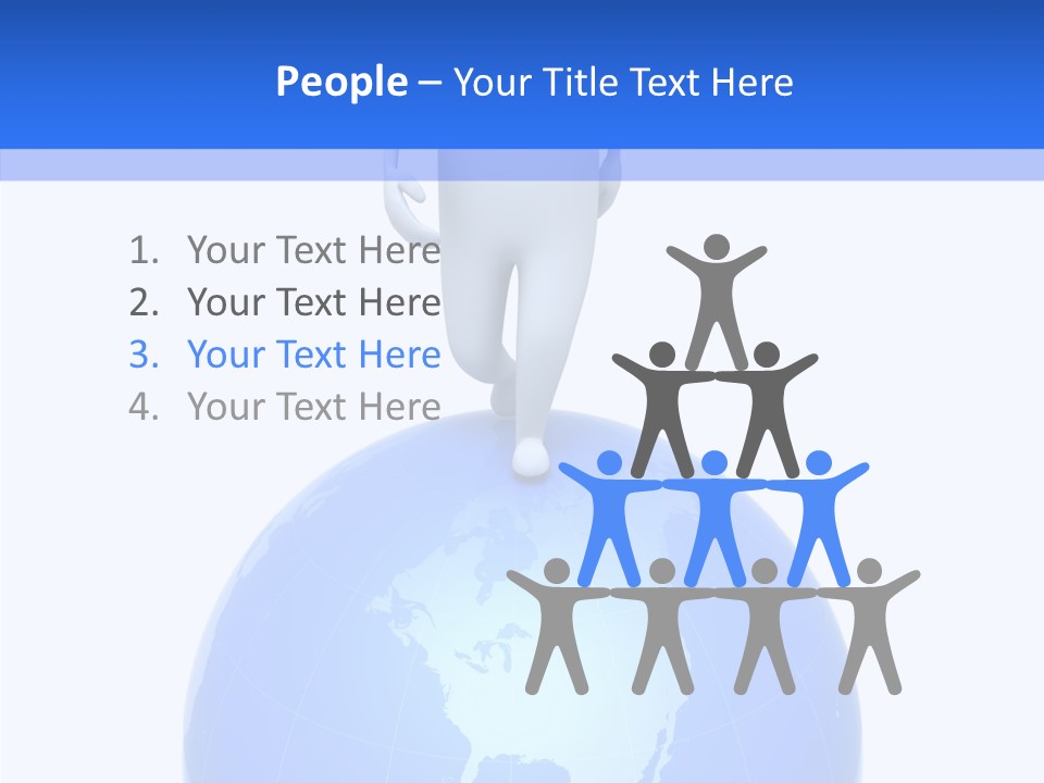 Business Success Peace PowerPoint Template