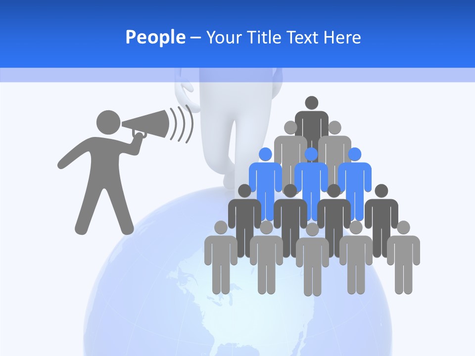 Business Success Peace PowerPoint Template