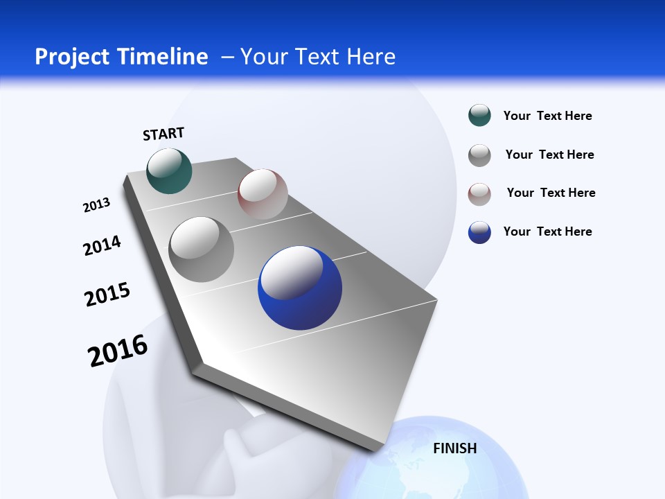 Ocean Sitting One PowerPoint Template