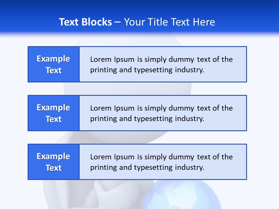 Ocean Sitting One PowerPoint Template