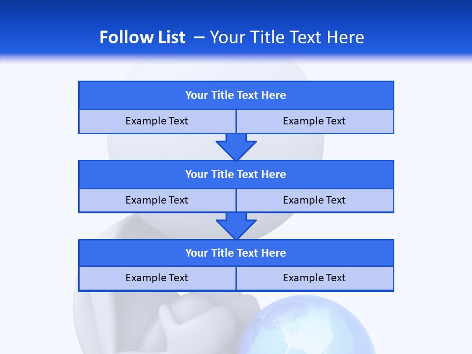 Ocean Sitting One PowerPoint Template