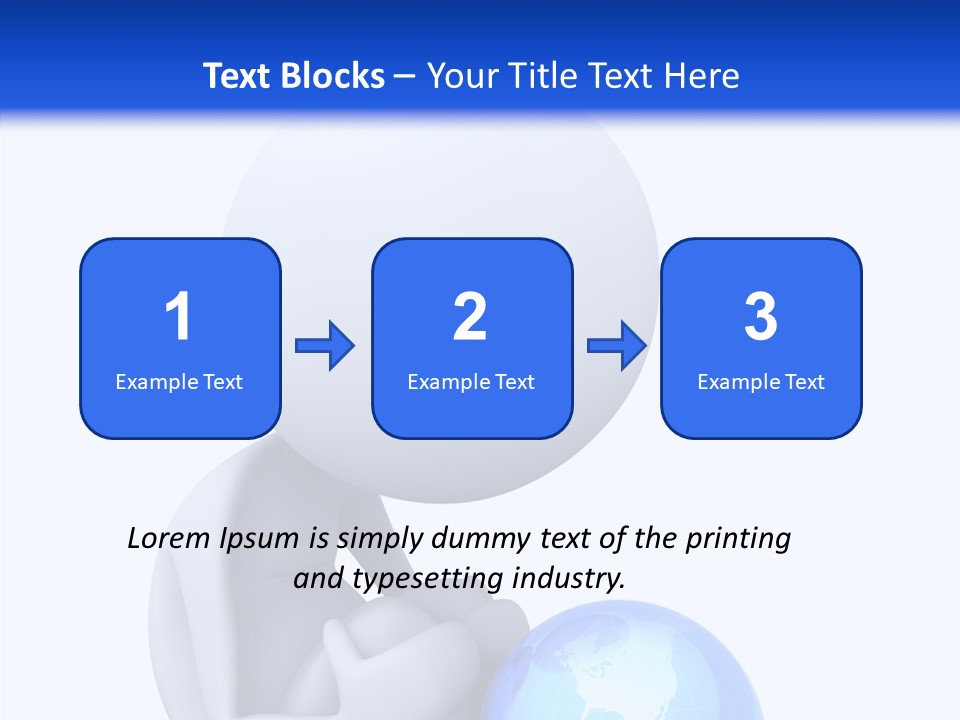 Ocean Sitting One PowerPoint Template