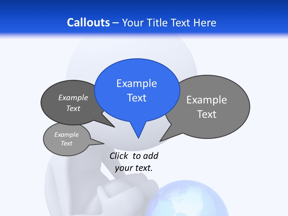 Ocean Sitting One PowerPoint Template