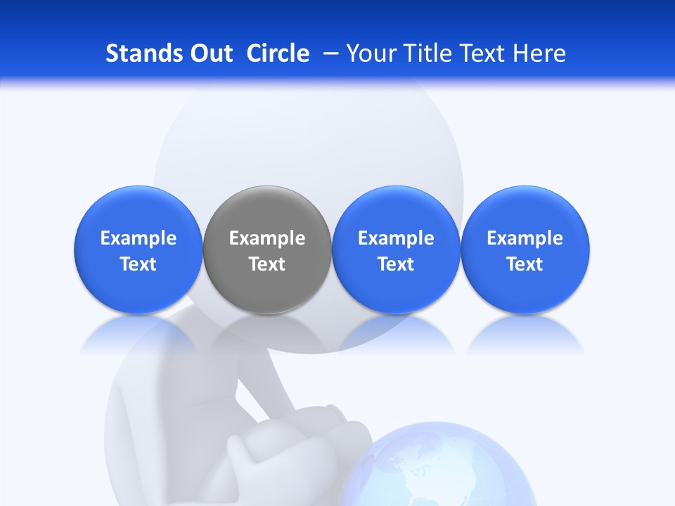 Ocean Sitting One PowerPoint Template