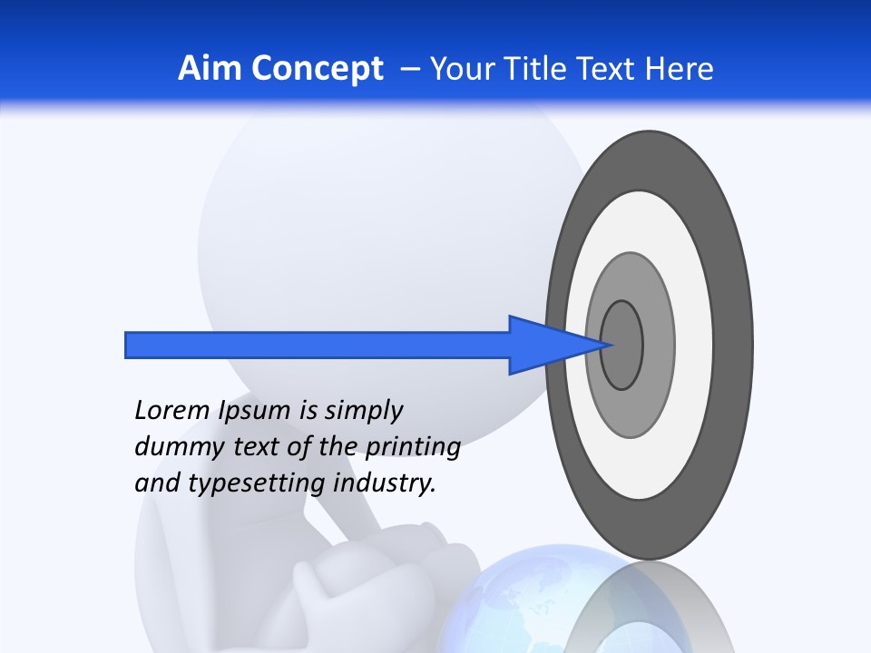 Ocean Sitting One PowerPoint Template