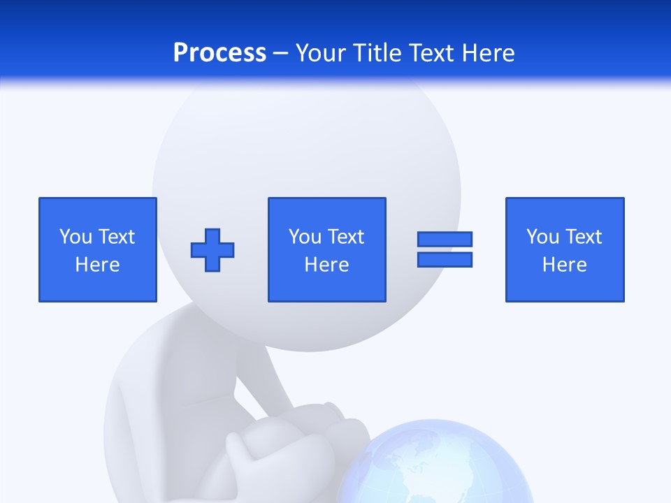 Ocean Sitting One PowerPoint Template