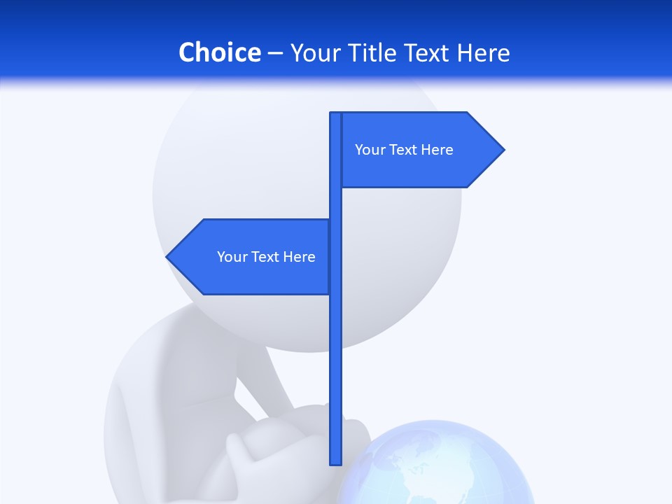 Ocean Sitting One PowerPoint Template