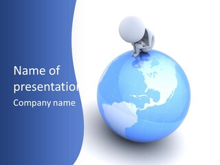 Finance Environmental World PowerPoint Template