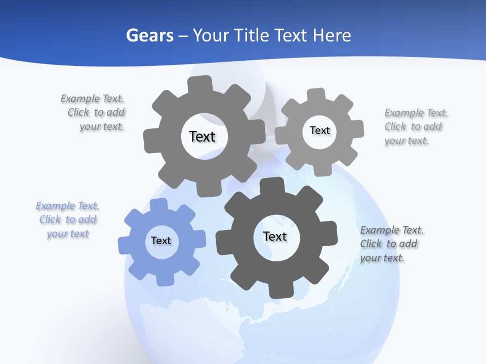 Finance Environmental World PowerPoint Template