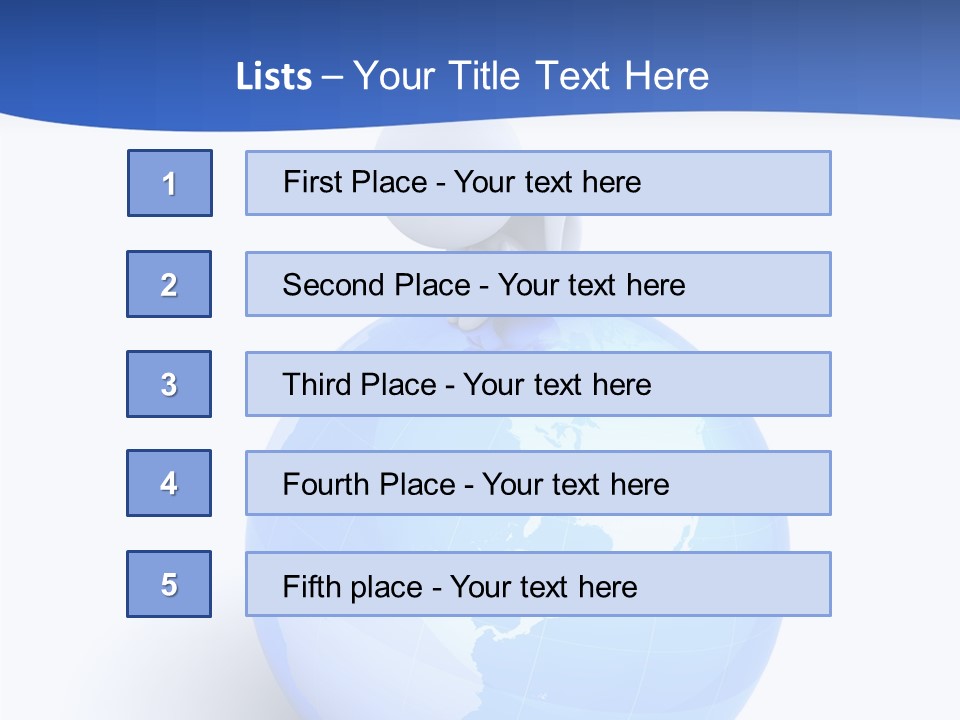 Finance Environmental World PowerPoint Template