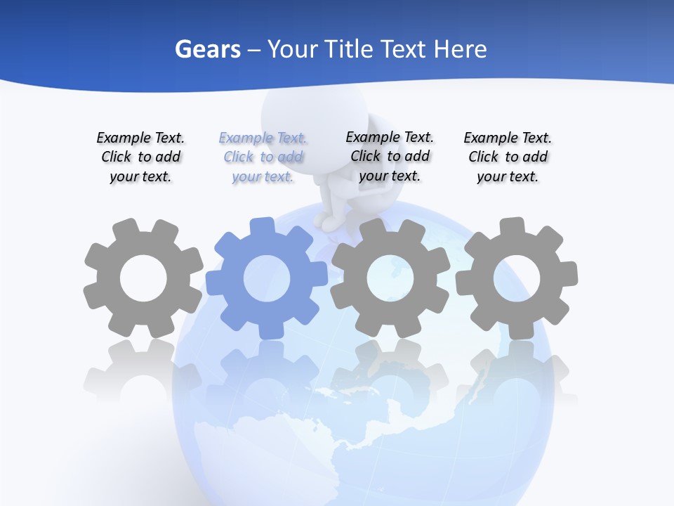Finance Environmental World PowerPoint Template