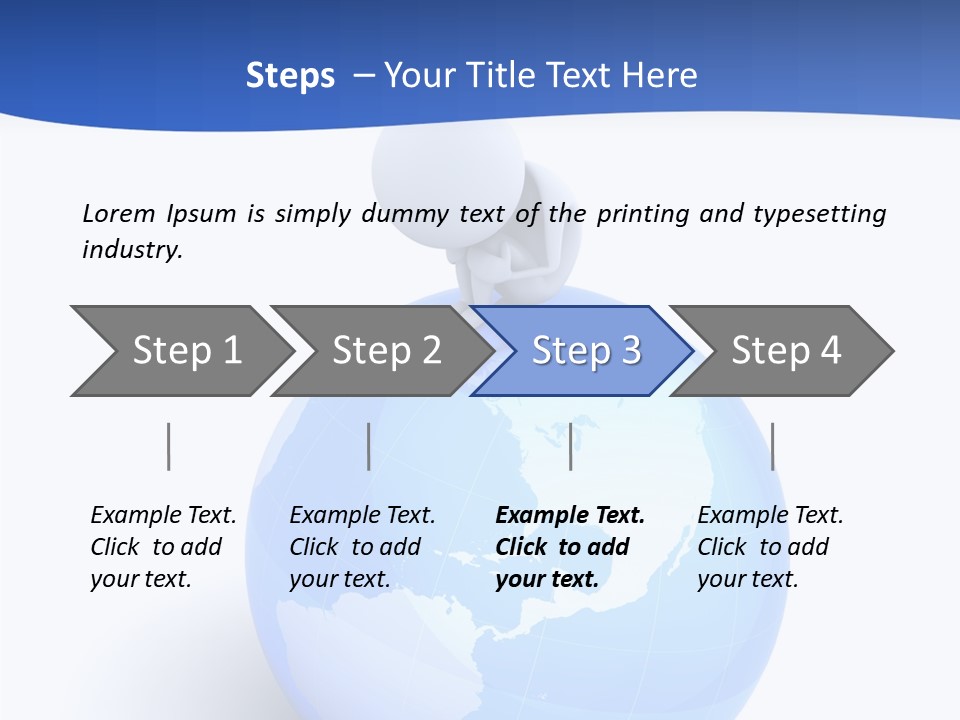 Finance Environmental World PowerPoint Template
