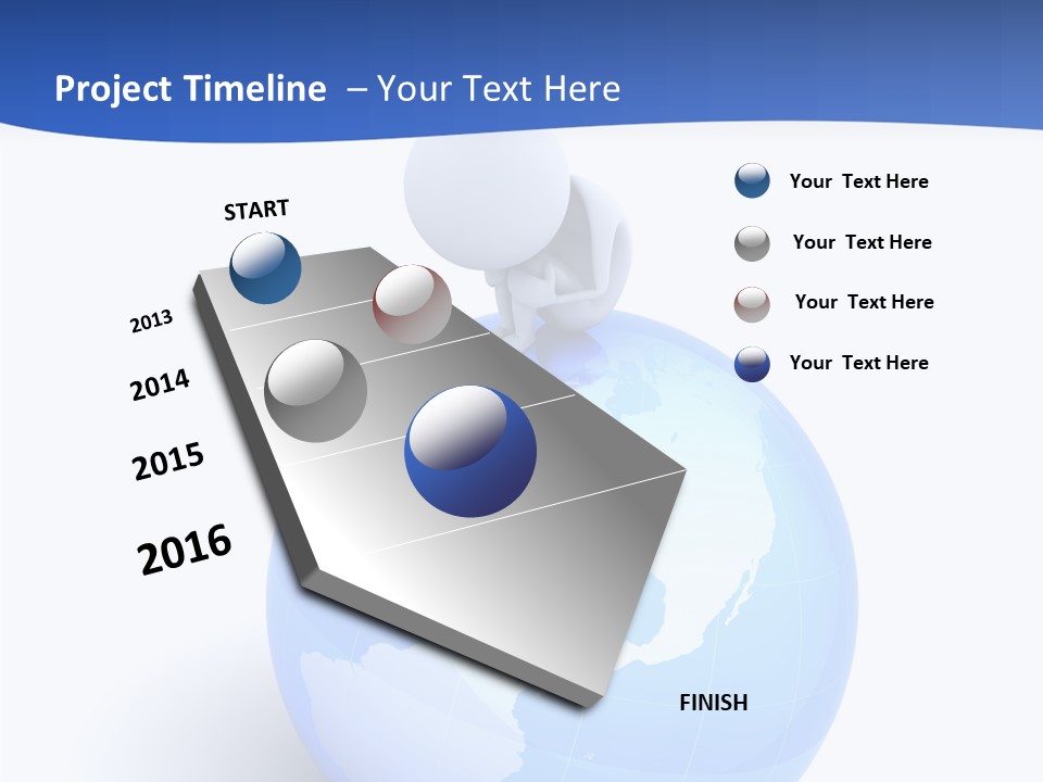 Finance Environmental World PowerPoint Template