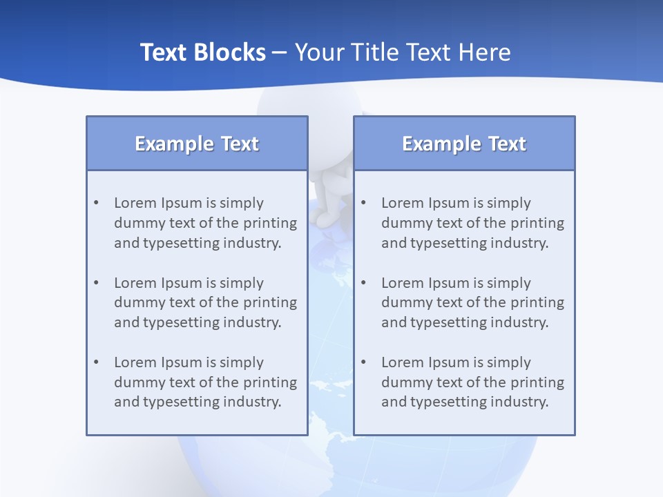 Finance Environmental World PowerPoint Template