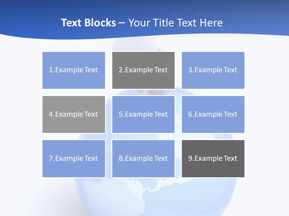 Finance Environmental World PowerPoint Template