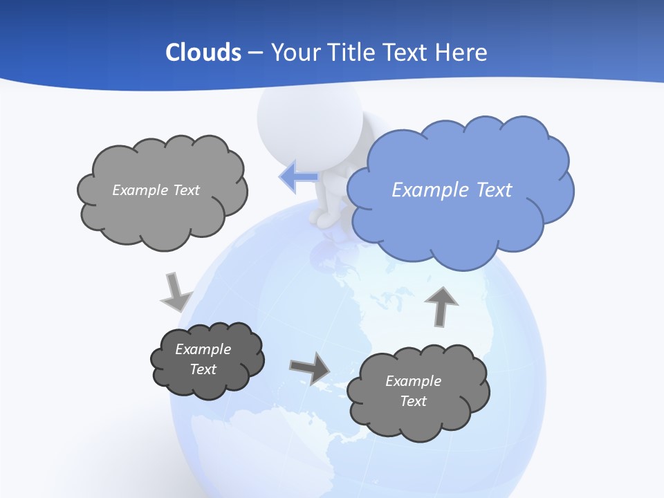 Finance Environmental World PowerPoint Template