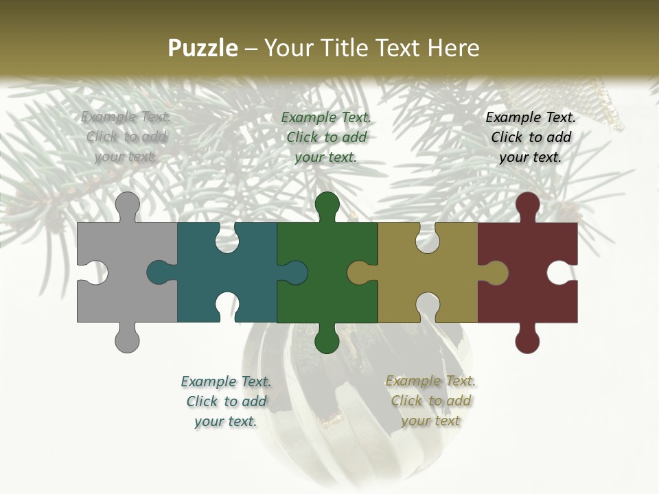 Single Adorn Toy PowerPoint Template