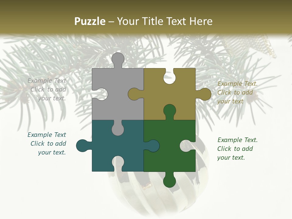 Single Adorn Toy PowerPoint Template