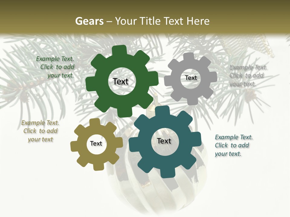 Single Adorn Toy PowerPoint Template