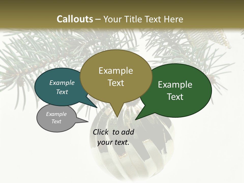 Single Adorn Toy PowerPoint Template