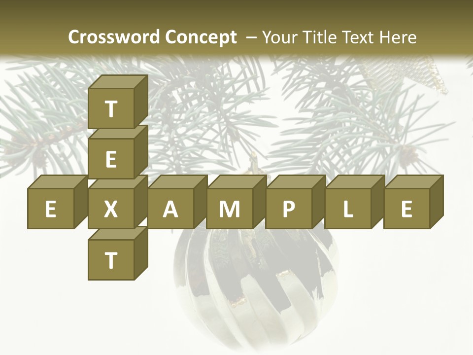 Single Adorn Toy PowerPoint Template