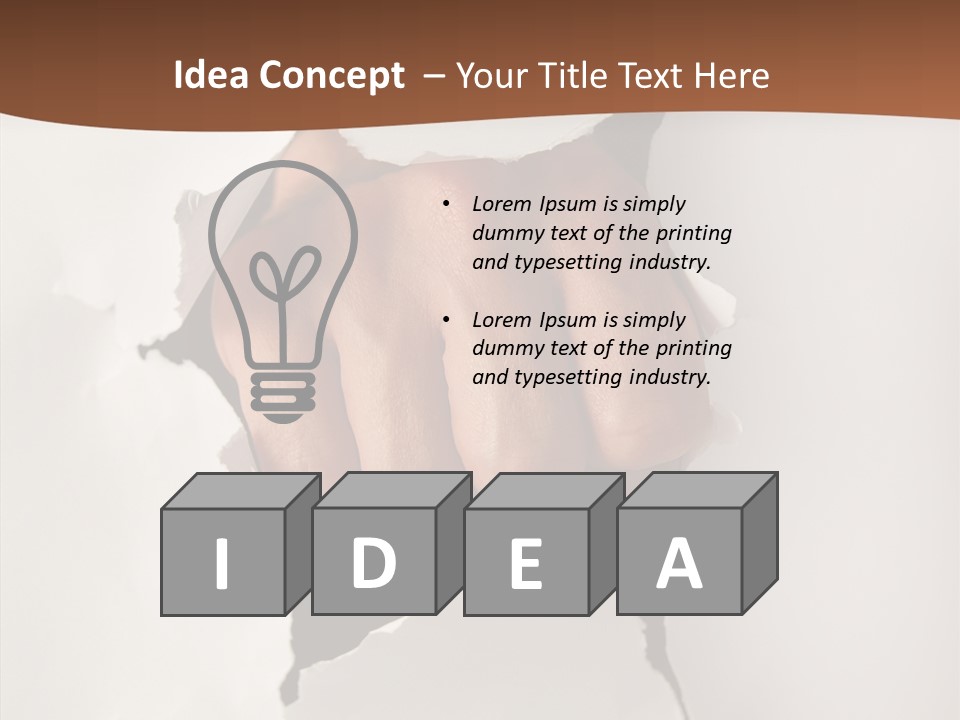 Christ Thorn Christian PowerPoint Template