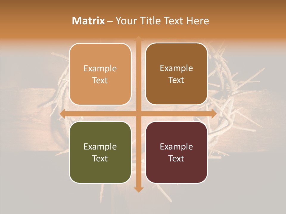 Christ Thorn Christian PowerPoint Template