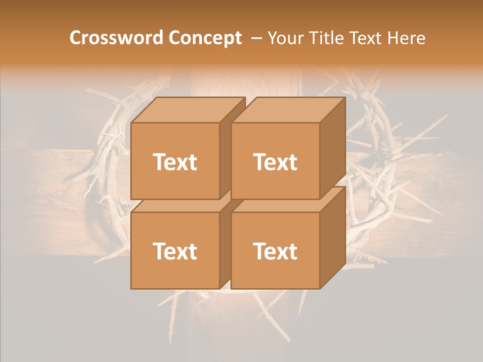 Christ Thorn Christian PowerPoint Template