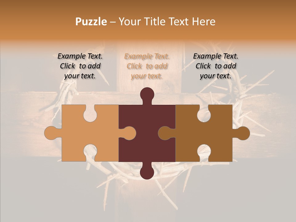 Christ Thorn Christian PowerPoint Template