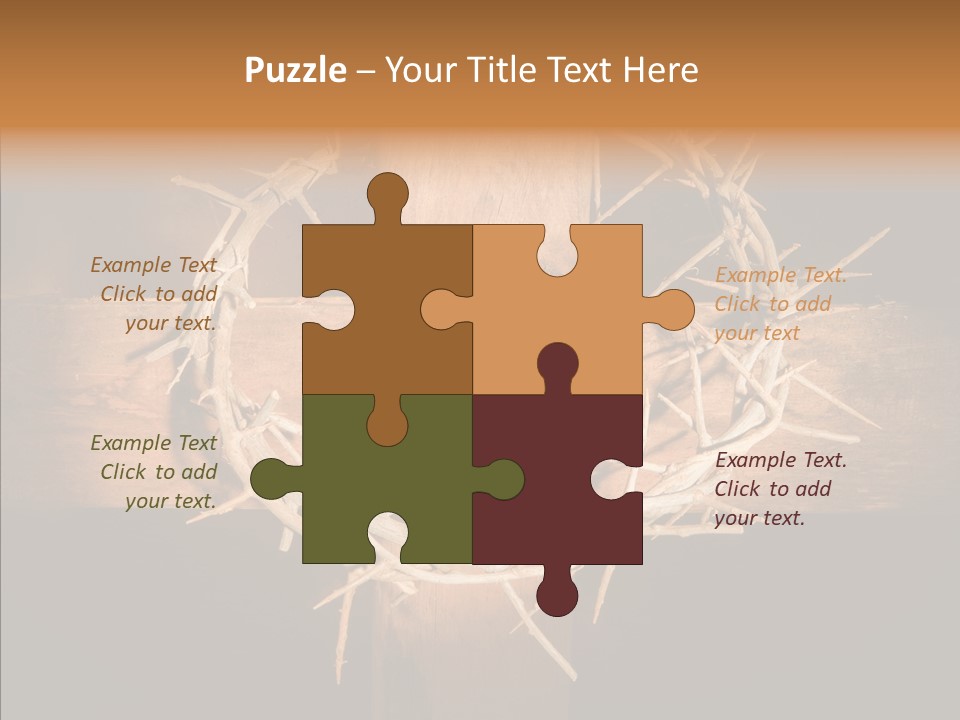 Christ Thorn Christian PowerPoint Template