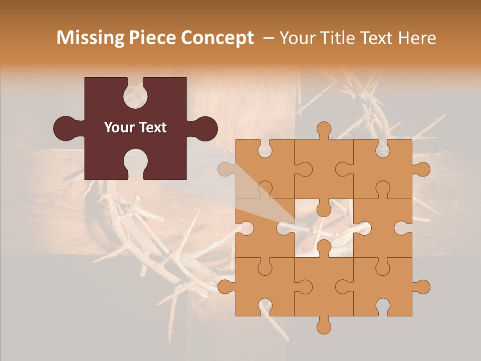 Christ Thorn Christian PowerPoint Template