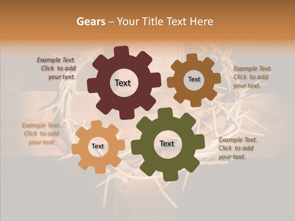 Christ Thorn Christian PowerPoint Template