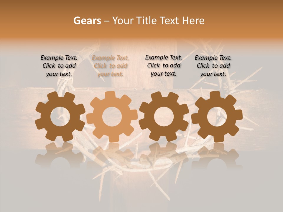 Christ Thorn Christian PowerPoint Template