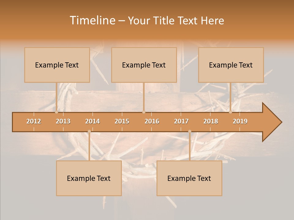 Christ Thorn Christian PowerPoint Template